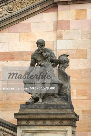 Statue, Berlin, Allemagne