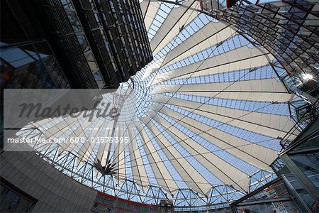 Atrium Roof, Sony Centre, Potsdamer Platz, Berlin, Germany