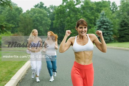 Women Jogging