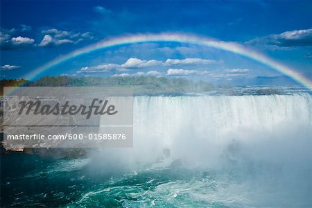 Rainbow at Niagara Falls, Ontario, Canada