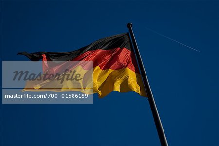 German Flag, Berlin, Germany