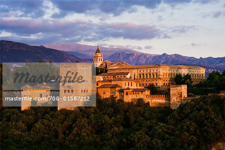 Alhambra, Granada, Spanien