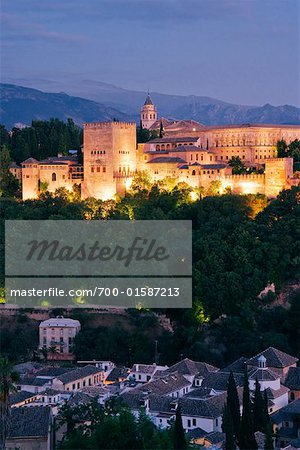 Alhambra, Granada, Spanien