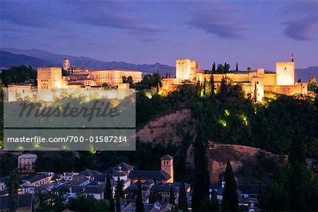 Alhambra, Granada, Spanien