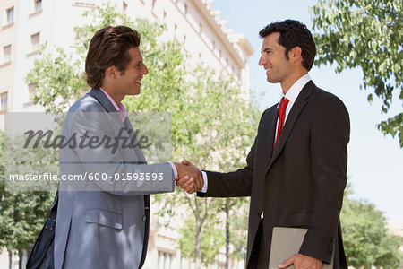 Businessmen Shaking Hands