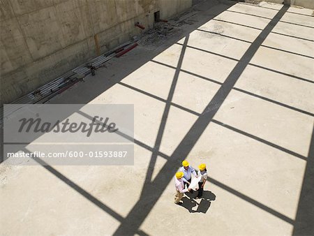 Engineers at Construction Site
