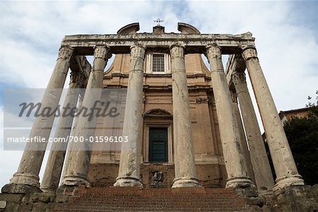 Temple of Antoninus and Faustina, Palatino, Rome, Italy