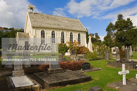 Christ's Church, Russell, Bay of Islands, North Island, New Zealand