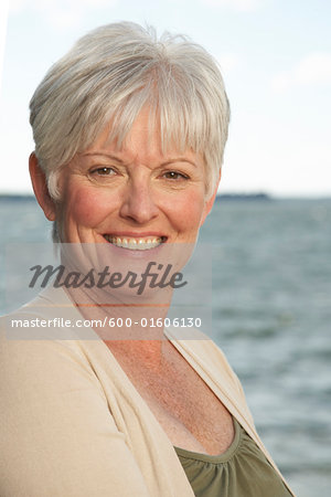 Portrait of Woman by Water Portrait of Woman by Water