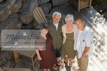 Portrait of Couples on Deck Portrait of Couples on Deck