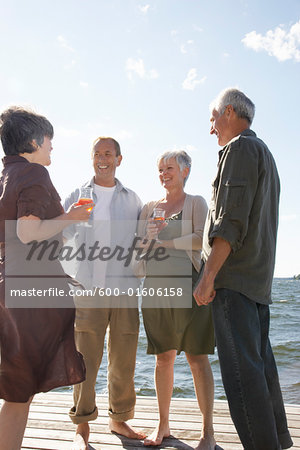 Couples on Dock