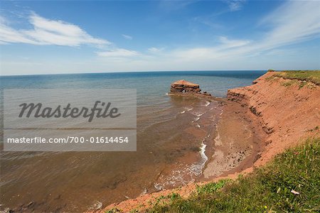 Red Cliffs at Cape Egmont, Prince Edward Island, Canada