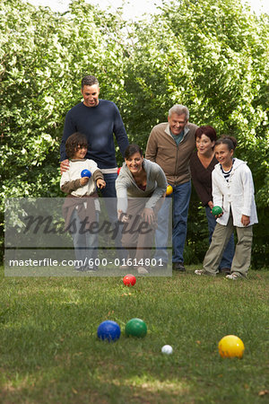 Family Lawn Bowling