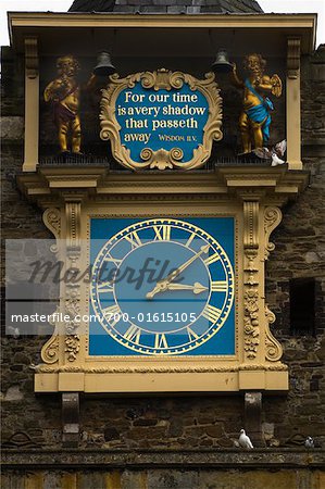 Ornate Clock, Rye, Sussex, England