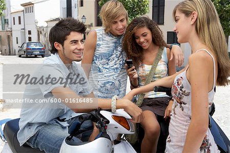 Group of Teenagers Outdoors
