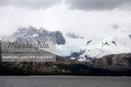 Beagle Channel and Mountains, Chile, Patagonia