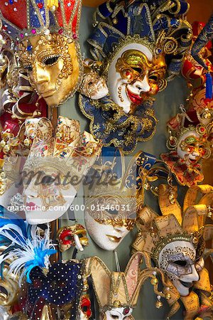 Carnival Masks, Venice, Italy