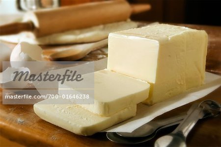 Stillleben mit Butter