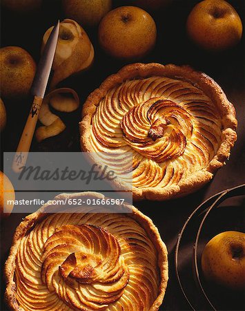 Normandy apple pie