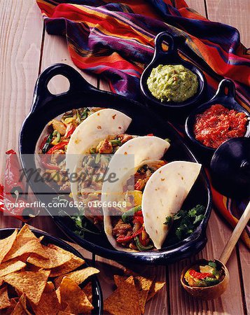 chicken fajitas