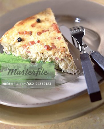 Choucroute quiche