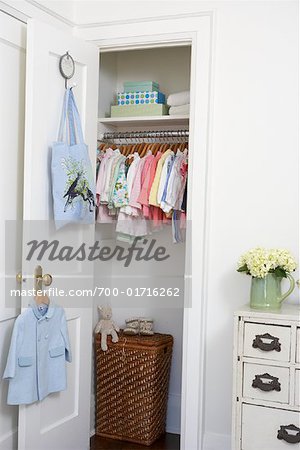 Closet in Child's Room