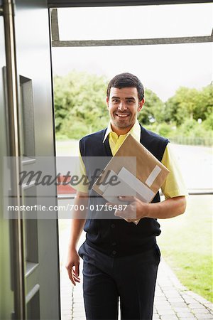 Portrait of Delivery Person