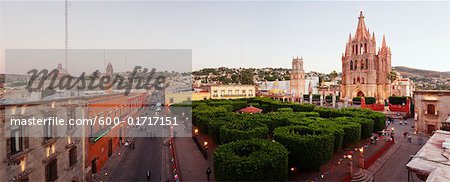 San Miguel de Allende at Dusk, Mexico