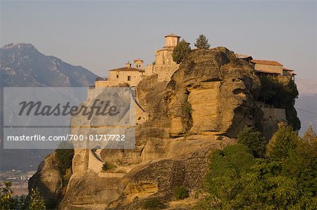 Monastère de Varlaam dans les météores, Grèce