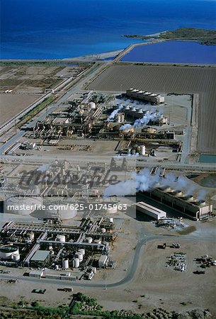 Geothermal power plant, Calipatria, California