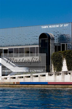 Bâtiment sur le front de mer, Tampa Museum Of Art, Tampa, Floride, États-Unis