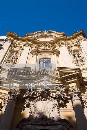Low angle view of a church, Rome, Italy
