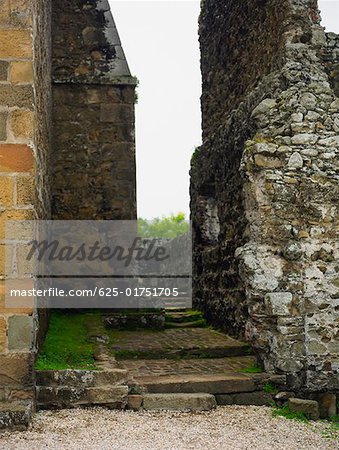 Old ruins of a church, La Merced Church, Old Panama, Panama City, Panama