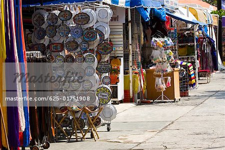 Market stalls in a city, Market 28, Cancun, Mexico