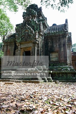 Fassade der Tempel, Angkor Wat, Siem Reap, Kambodscha