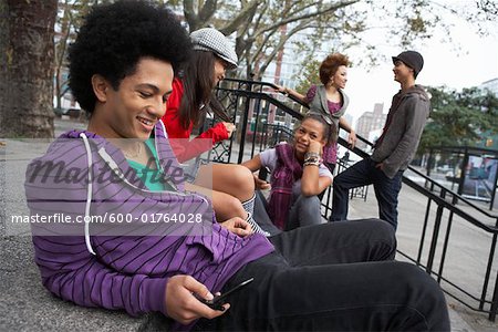 Teenagers Hanging Out