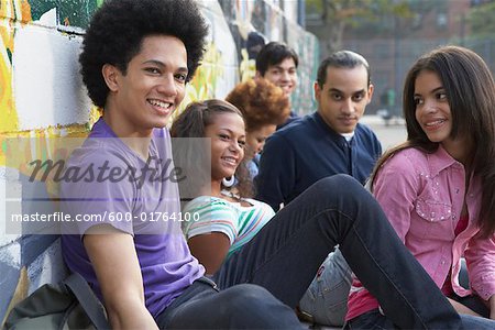 Teenagers Hanging Out