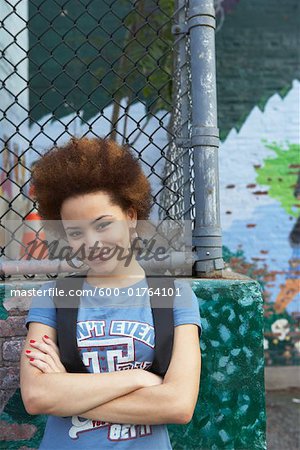 Portrait of Teenaged Girl Portrait of Teenaged Girl
