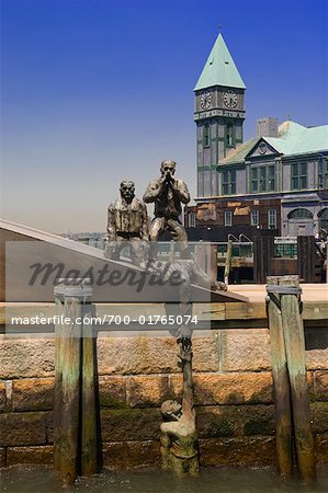 American Merchant Mariners' Memorial, Battery Park, New York City, New York, USA