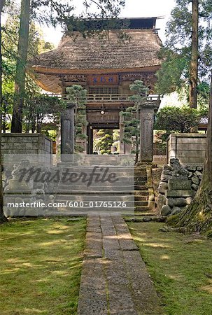 Temple Teischou-ji, près de Saku, Japon