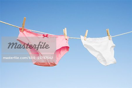Underwear on Clothesline