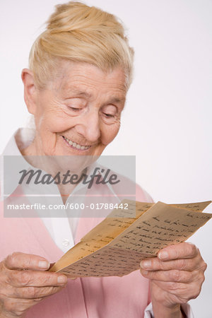 Woman Reading Letter