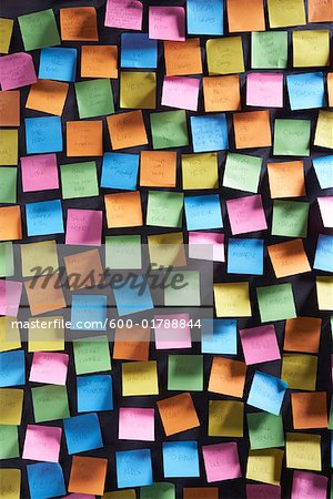 Post-it Notes on Wall