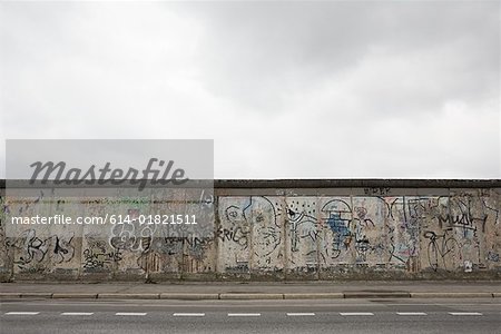 Remaining stretch of the berlin wall Remaining stretch of the berlin wall