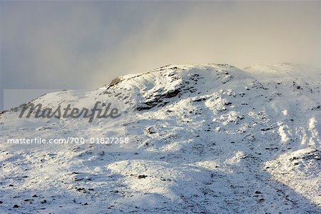 Snow Covered Mountain, Rannoch Moor, Scotland