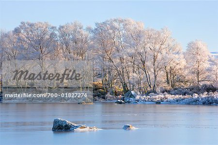 Frozen Lake, Rannoch Moor, Scotland