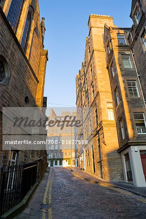 Ruelle pavée près de Royal Mile, Edinburgh