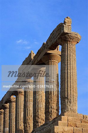 Temple d'Héra Lacinia, Agrigento, Sicile, Italie