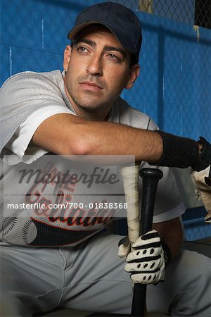 Portrait of Baseball Player