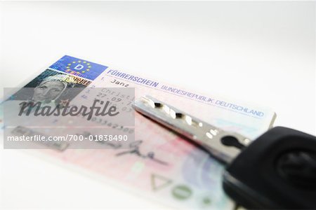 Driver's Licence and Car Key